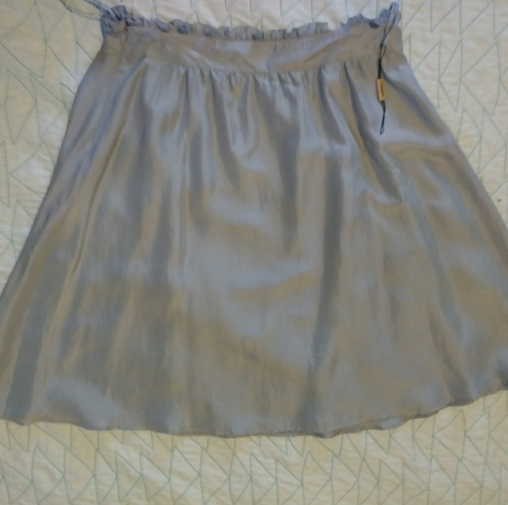 Silk Burberry skirt
